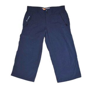 Merrell Cropped Capri Pants Womens Size 6 Charcoal Outdoor Long Shorts